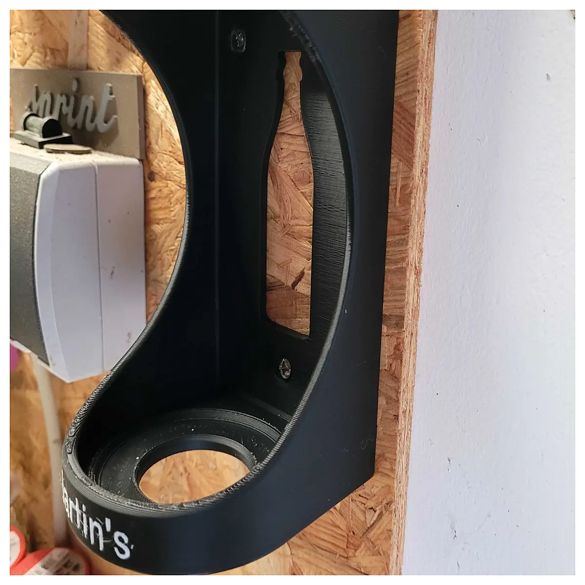 wooden beer bottle rack wall mounted bar storage organizer for home kitchen countertop shelf