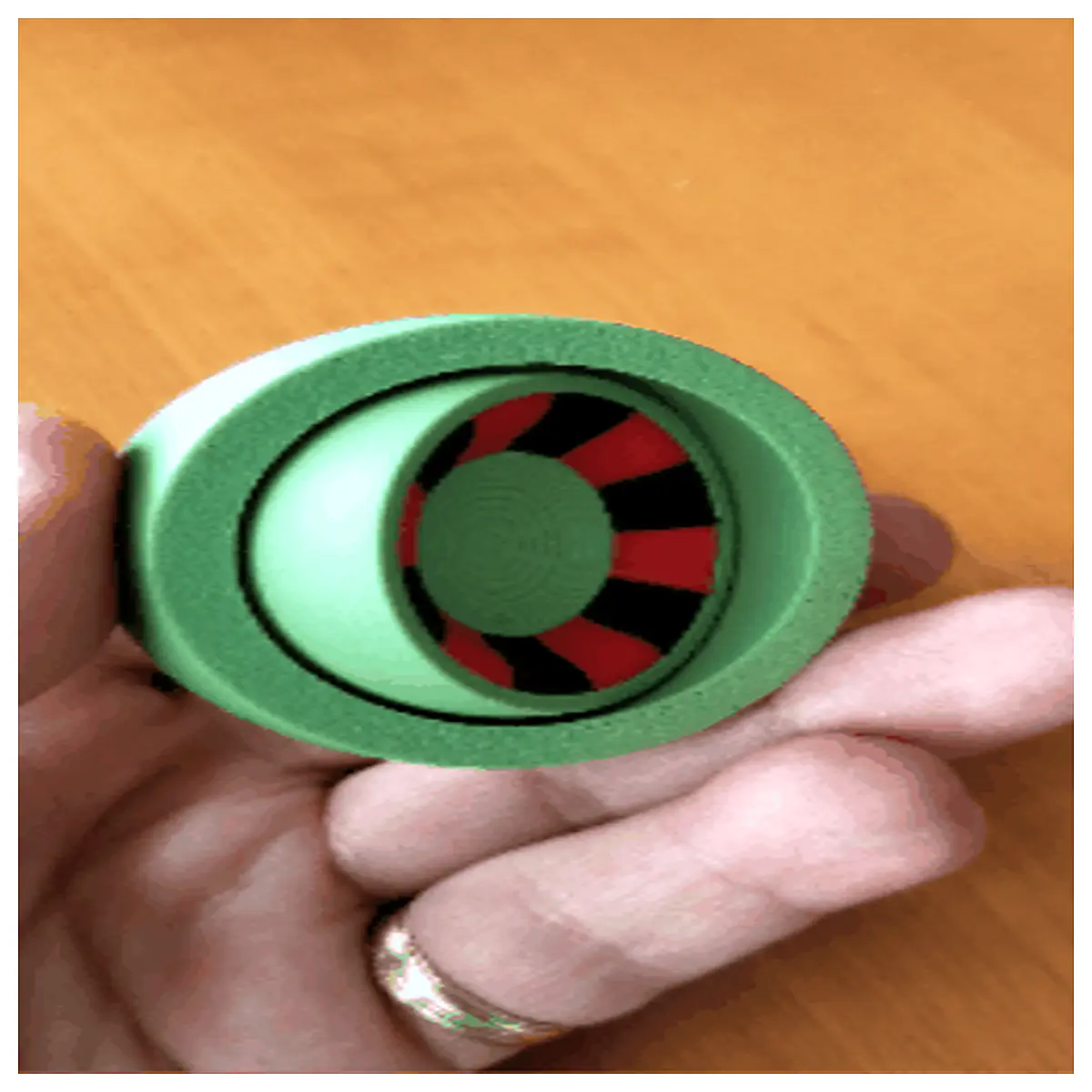spinning top toy for kids wooden fidget spinner desk gadget stress relief tool classic balance game