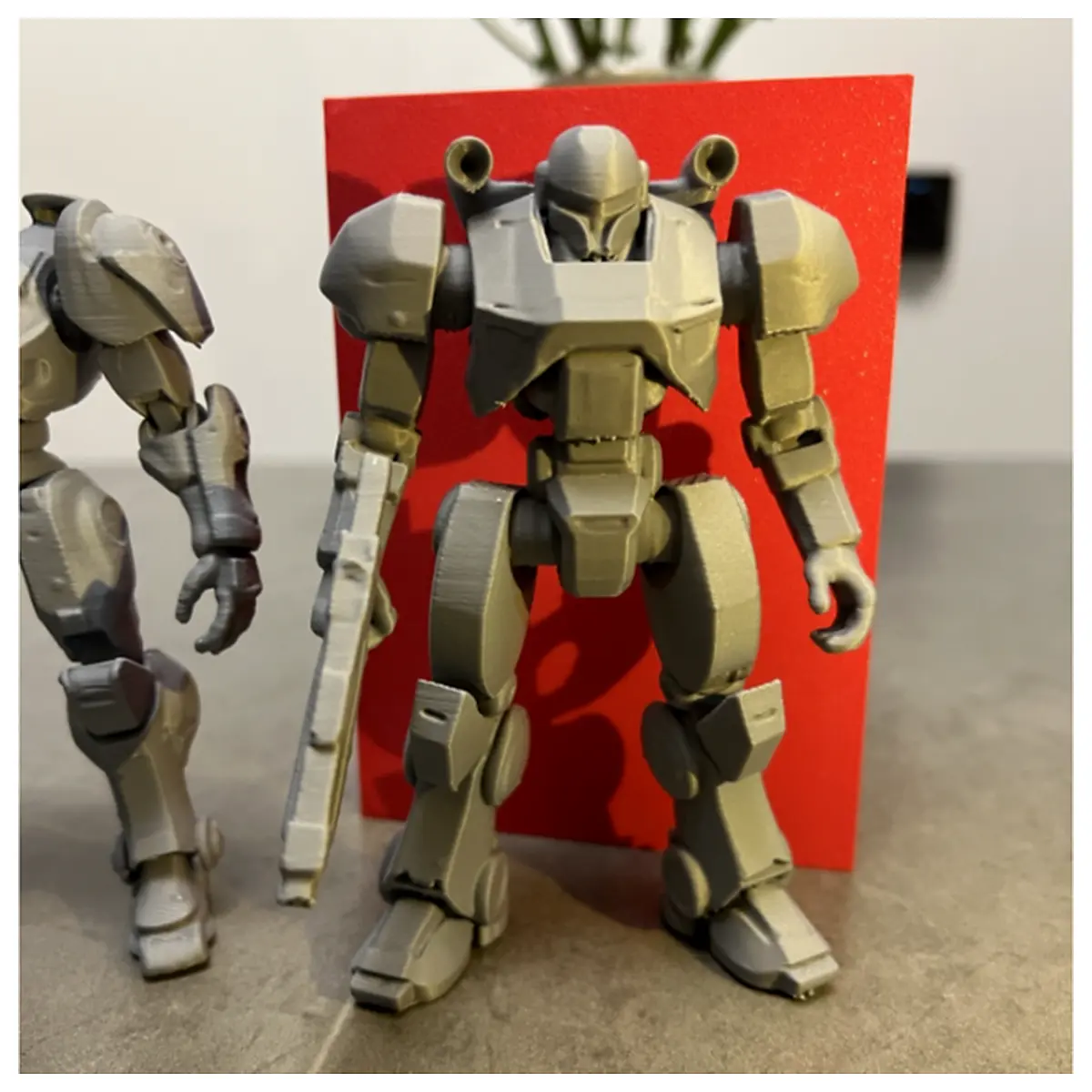 warden mecha action figure collectible robot toy for kids