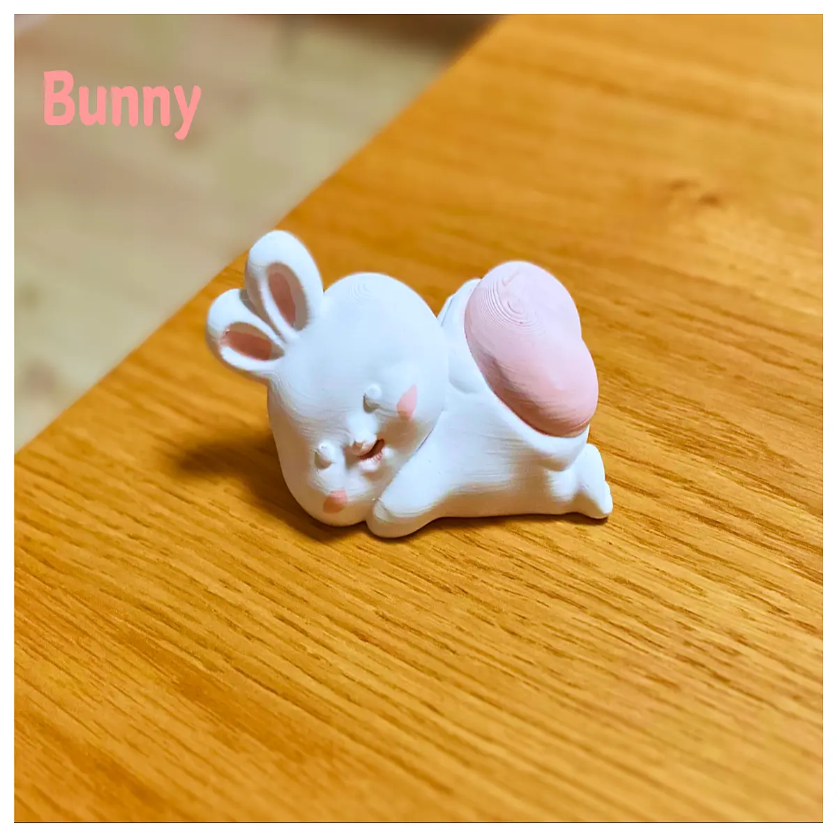 cute bunny butt plush toy pink rear end aesthetic room decor funny her