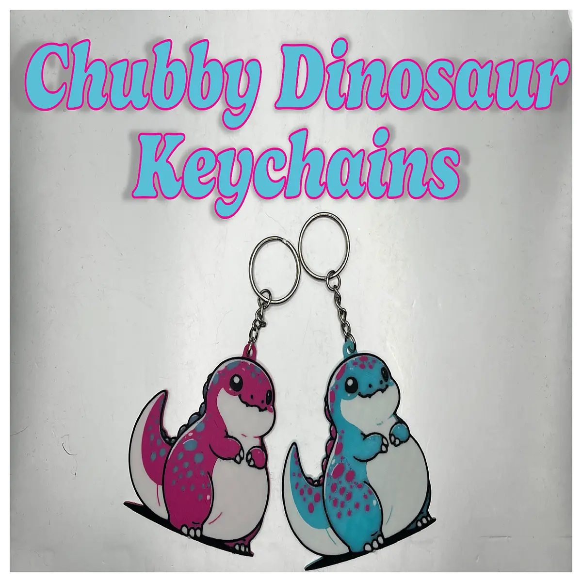 cute chubby dinosaur keychain plush toy for kids bag charm pendant gift