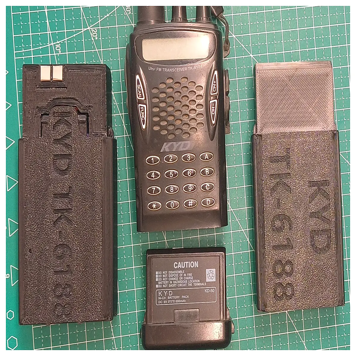 2x18650 battery holder series parallel case with switch and wires for diy power bank flashlight