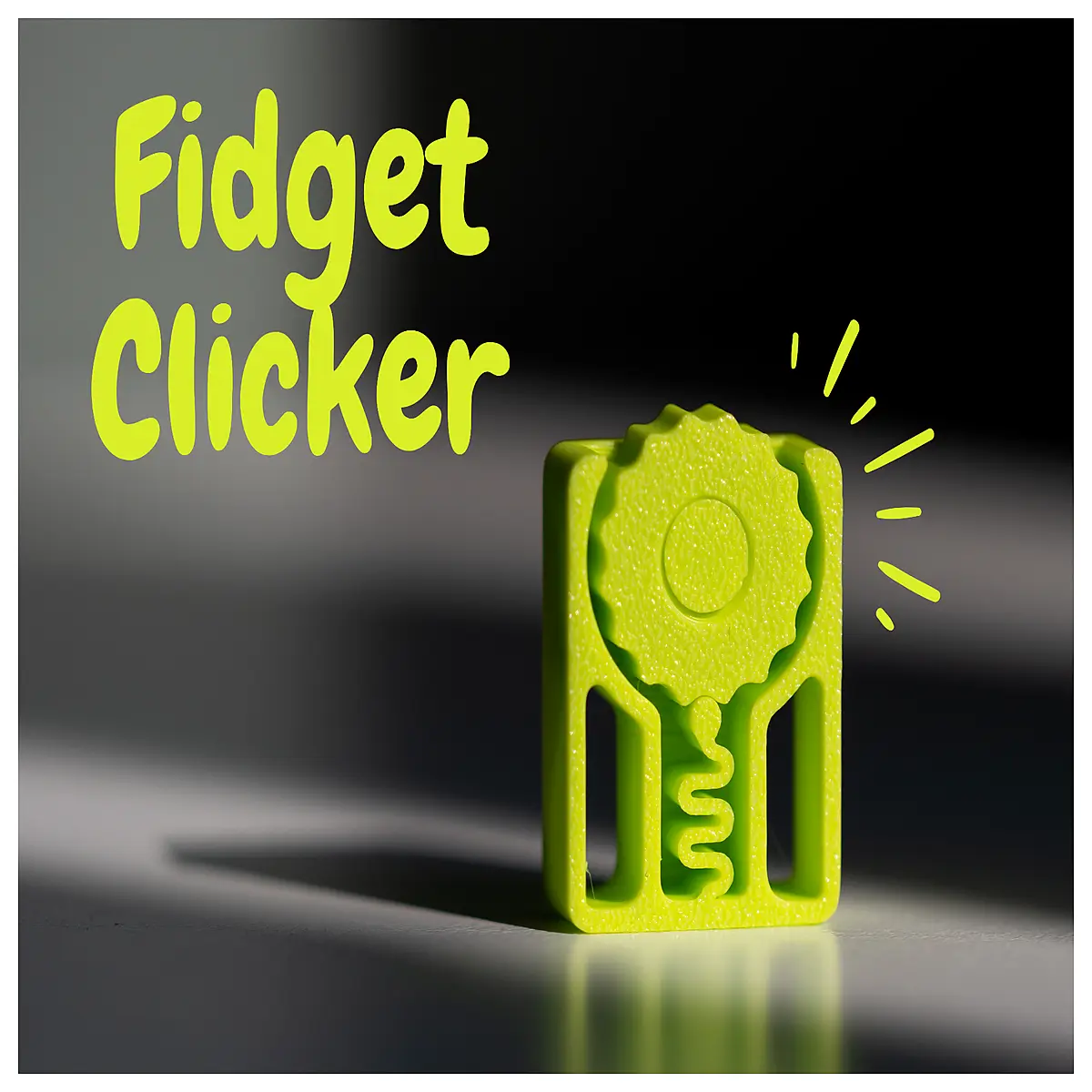 fidget popper toy stress relief clicker silent anti anxiety sensory desk gadget for adults kids