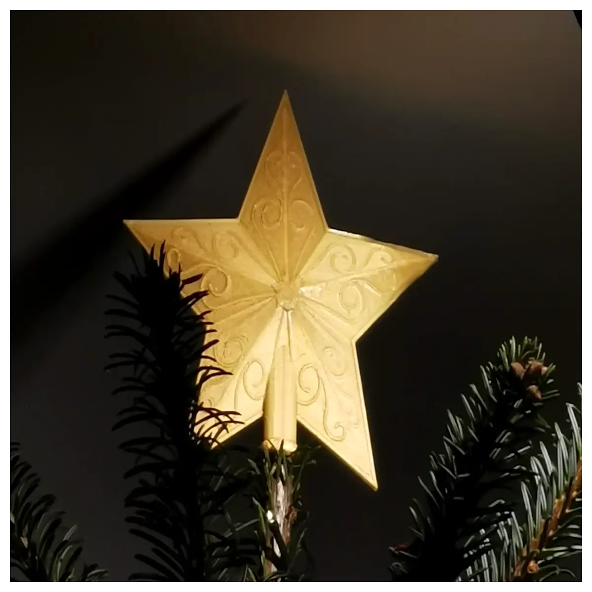 glittering star tree topper for christmas shiny gold silver angel star cap festive holiday decoration accessories