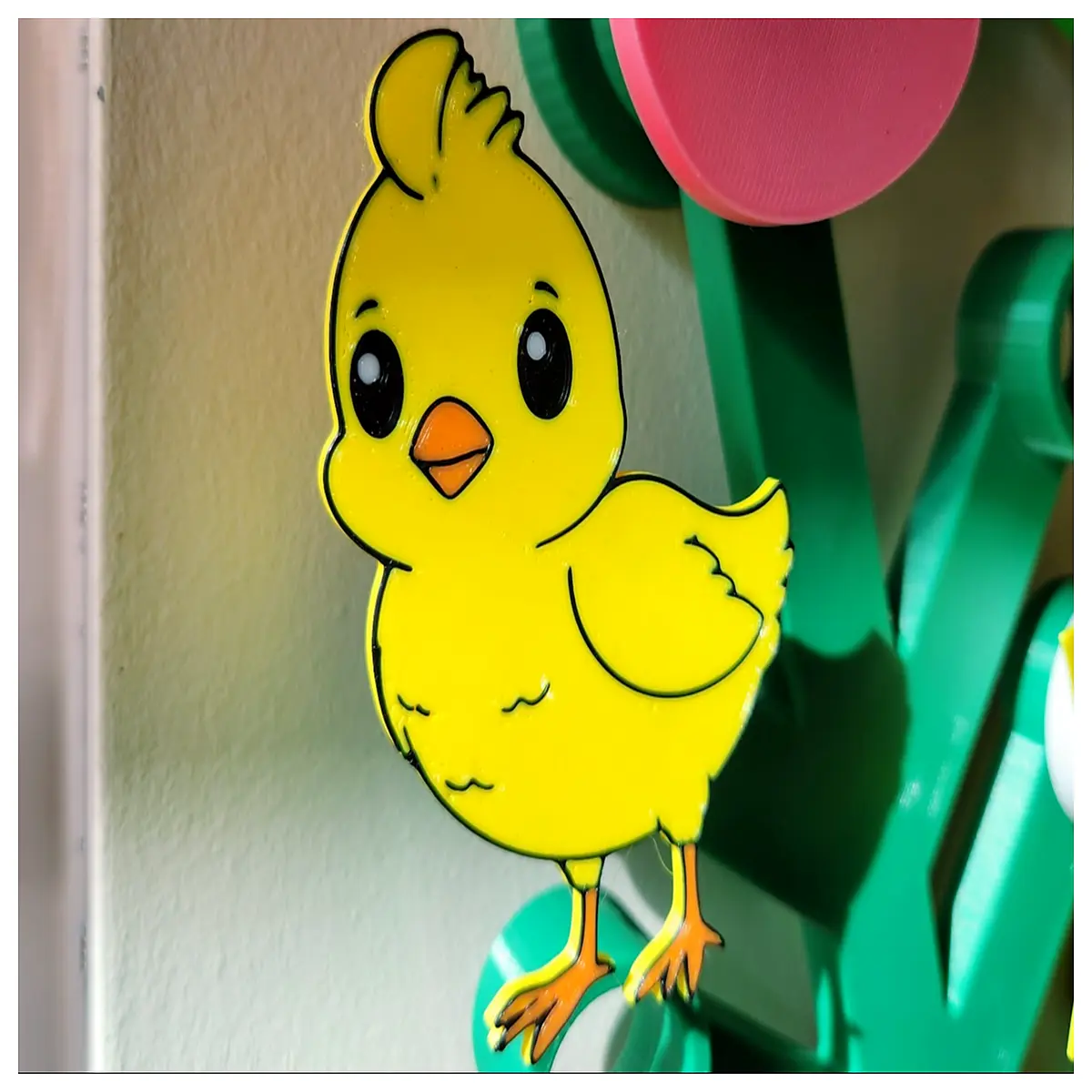 easter chick decoration for brick wreath spring chicken craft supplies festive door hanging ornament