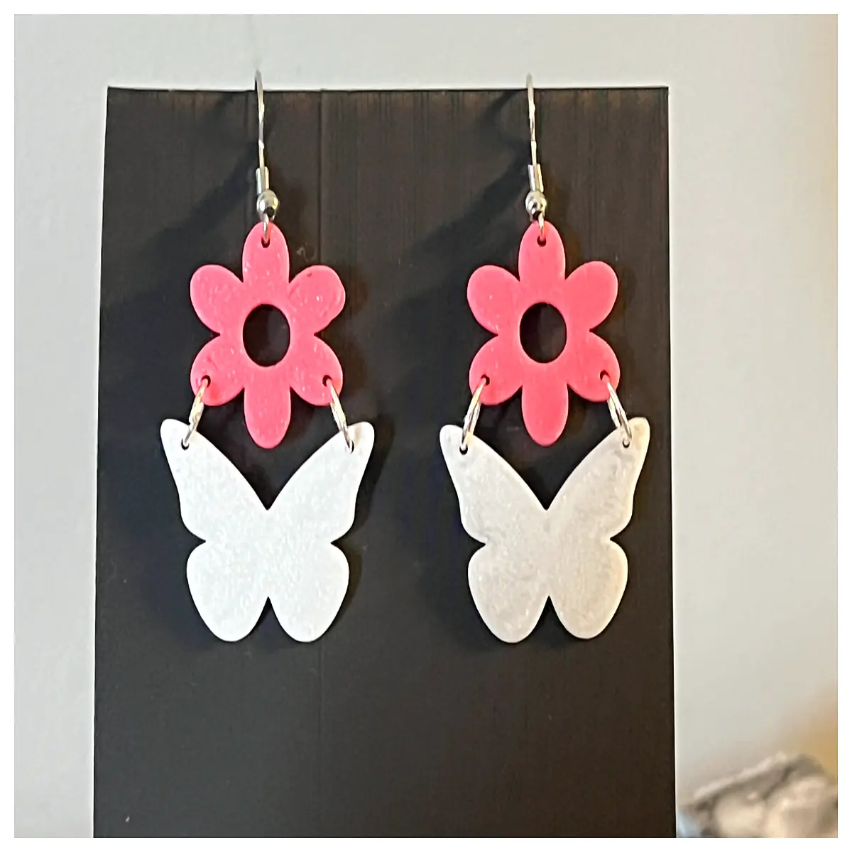 flower earrings for women gold silver dangle jewelry boho chic party gift