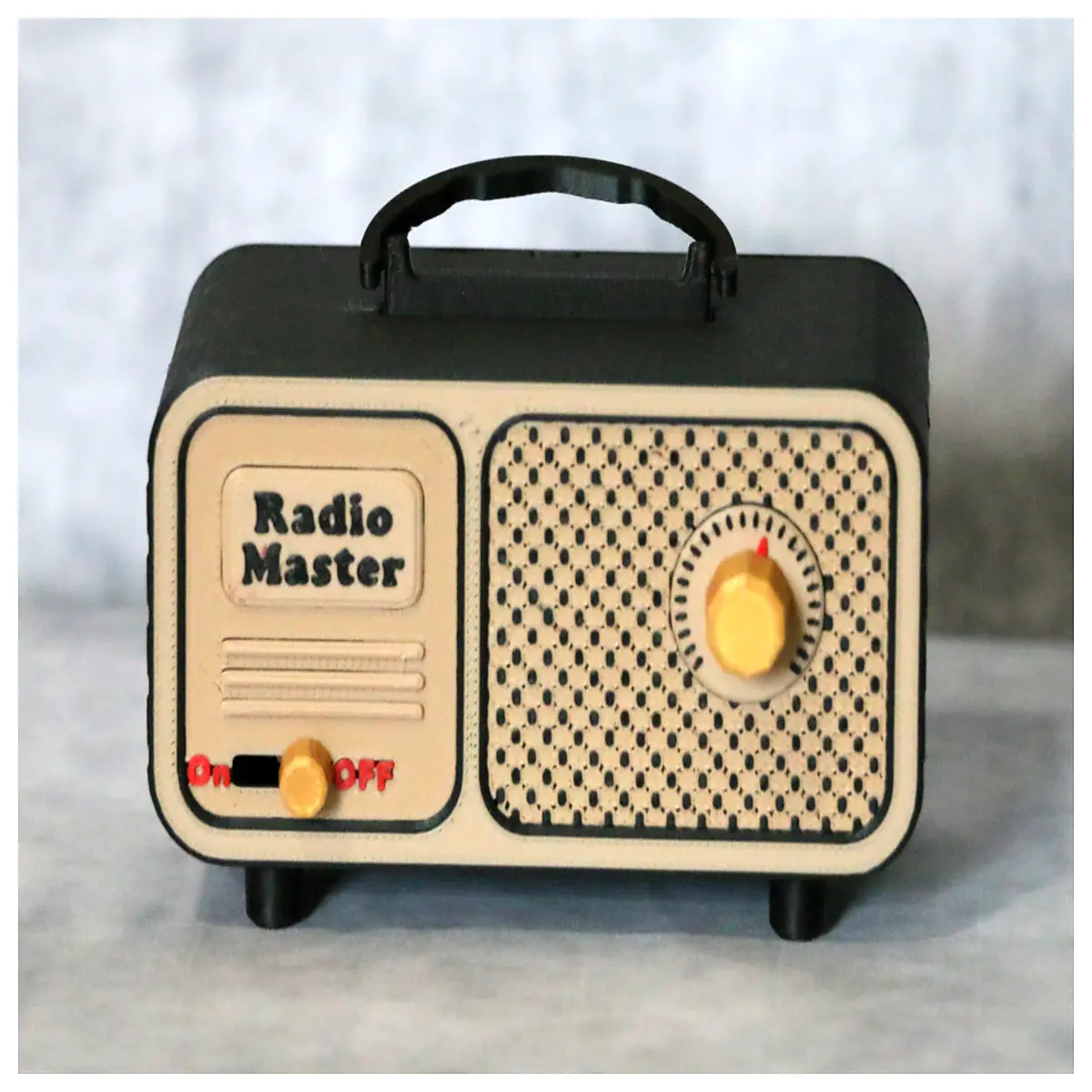 vintage radio music box wind up mechanical clockwork night retro aesthetic home decor adults