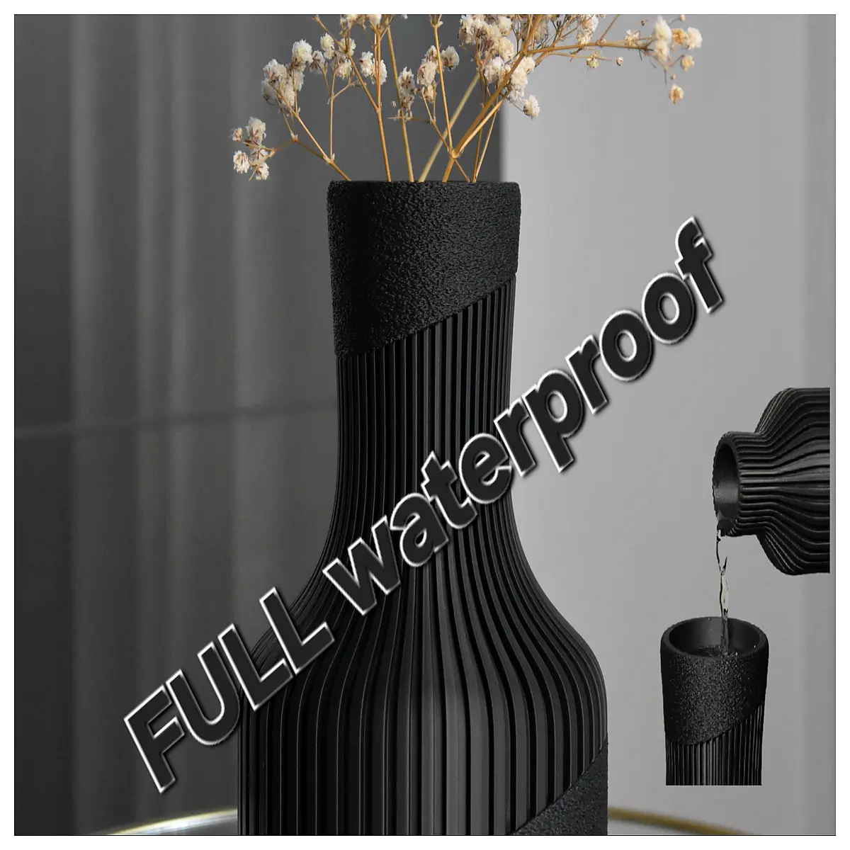 modern minimalist ceramic vase for living room decor tall geometric flower holder for home decoration