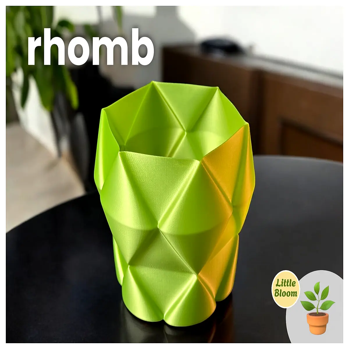 geometric planter pot for succulents cactus modern home decor vase