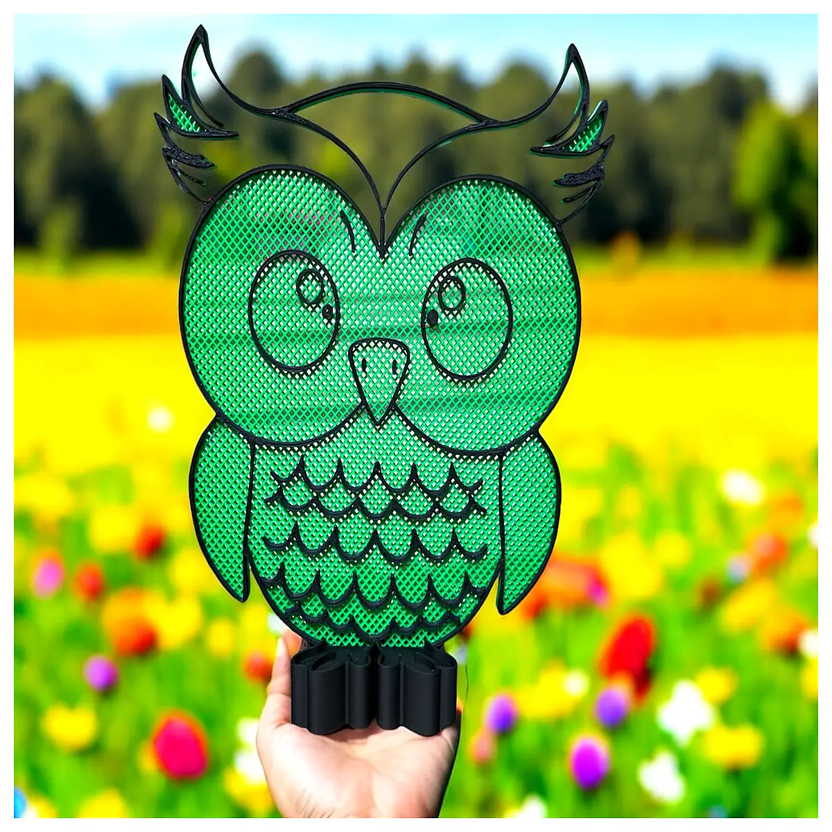 owl shaped earring holder organizer for jewelry storage and desk decoration