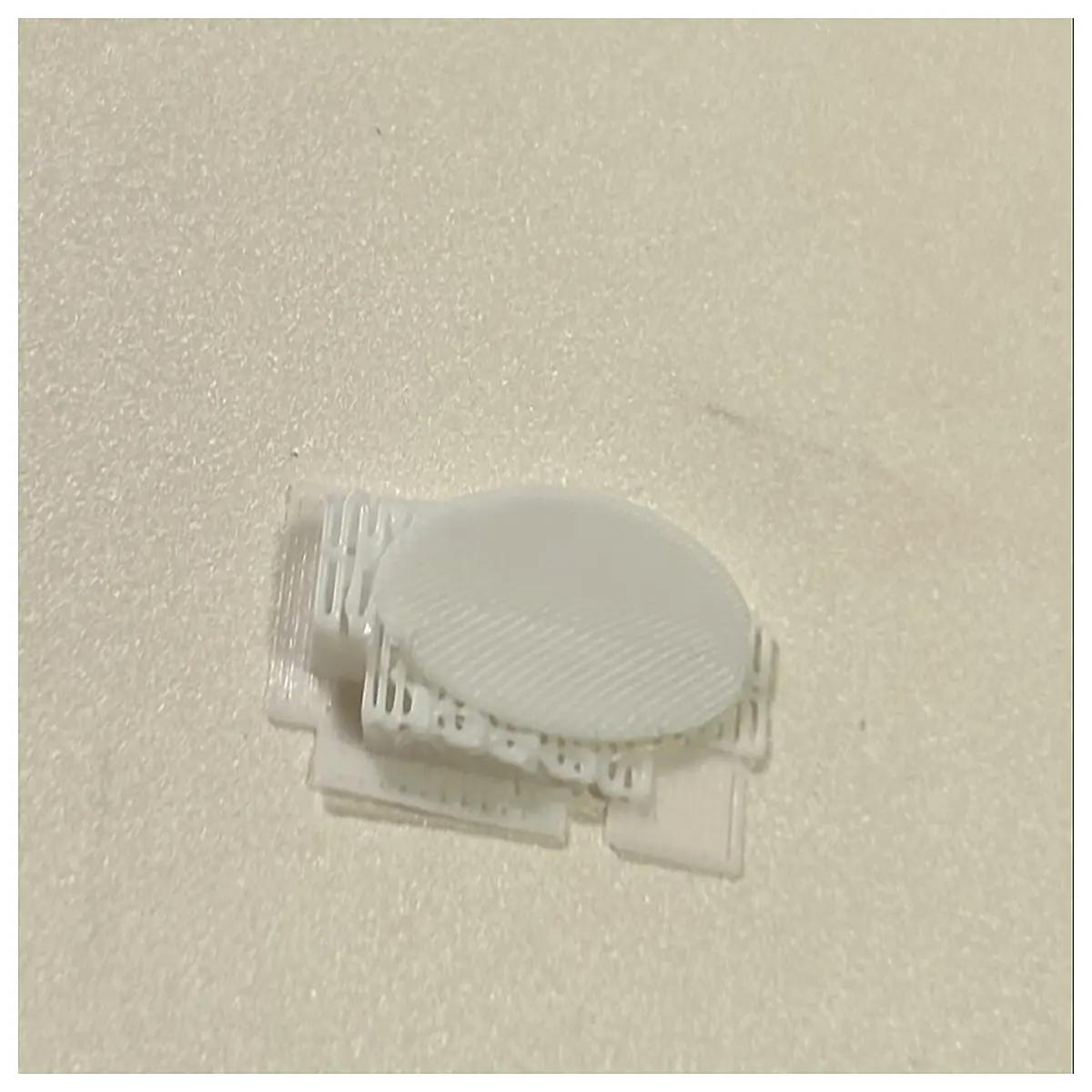 printed curved petal test for flower prototyping and floral arrangement design validation