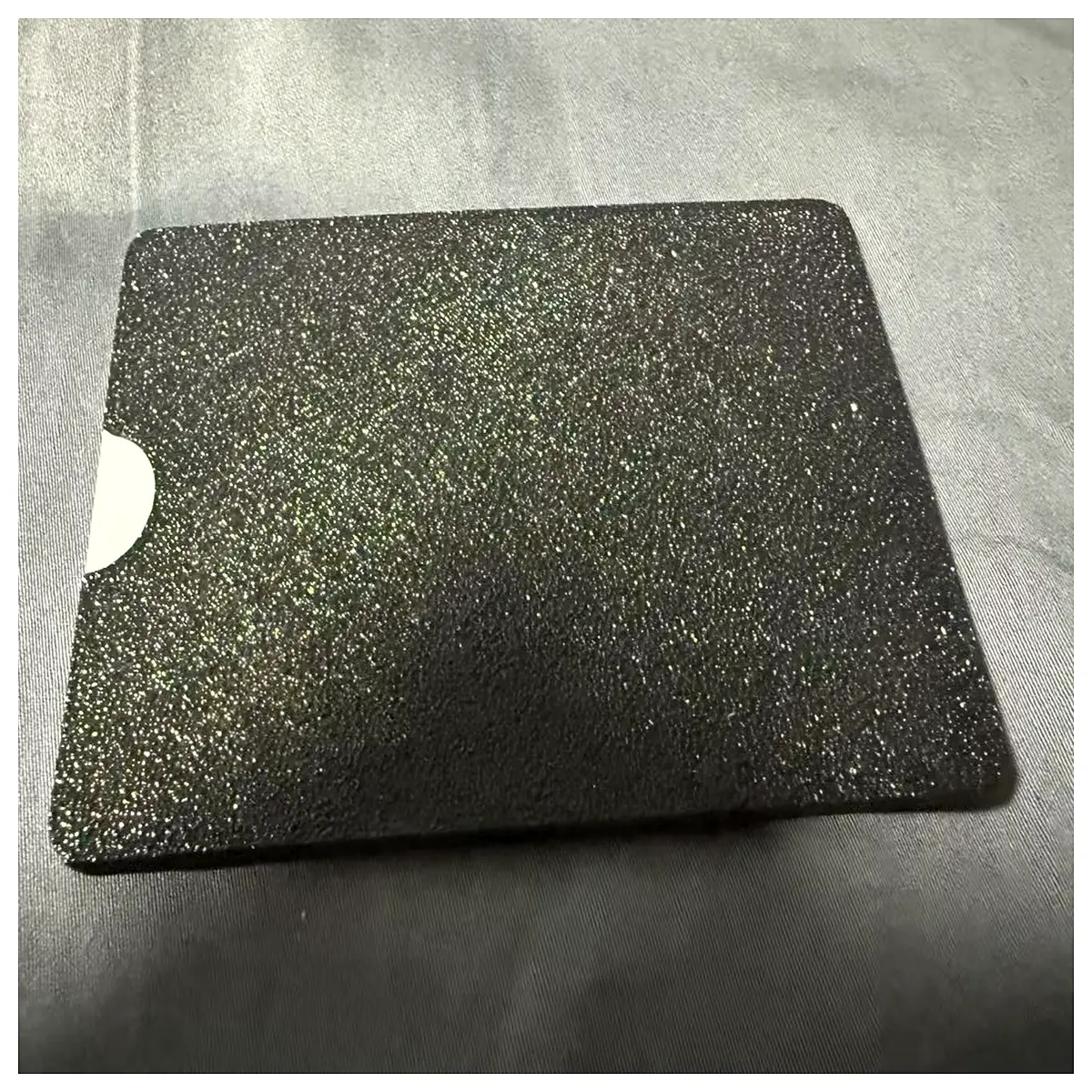 id card privacy sleeve with window anti spy id holder for driver license rfid blocking protective case clear view id wallet