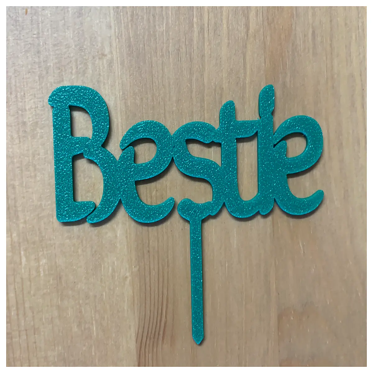 bestie birthday cake topper decorations for girls squad party favors