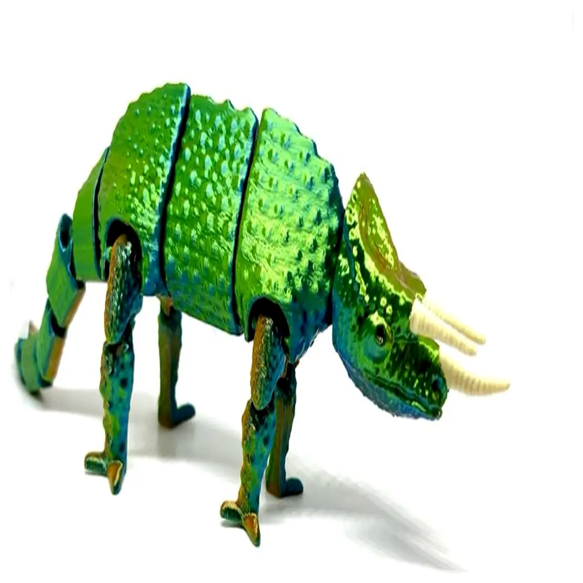 articulated chameleon toy figure movable joints collectible animal for kids