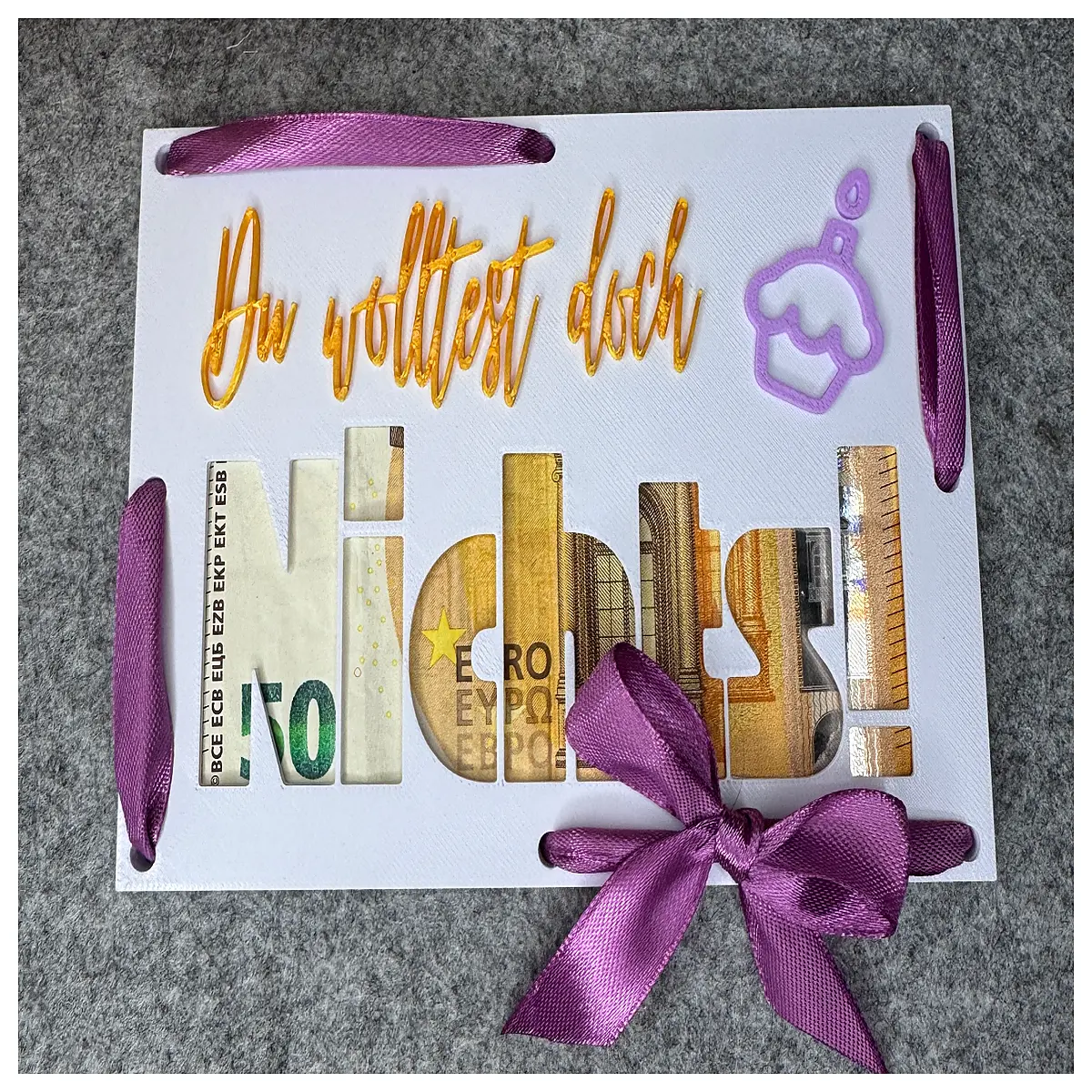 no gifts needed birthday present idea for person who has everything cash alternative thoughtful non material gift