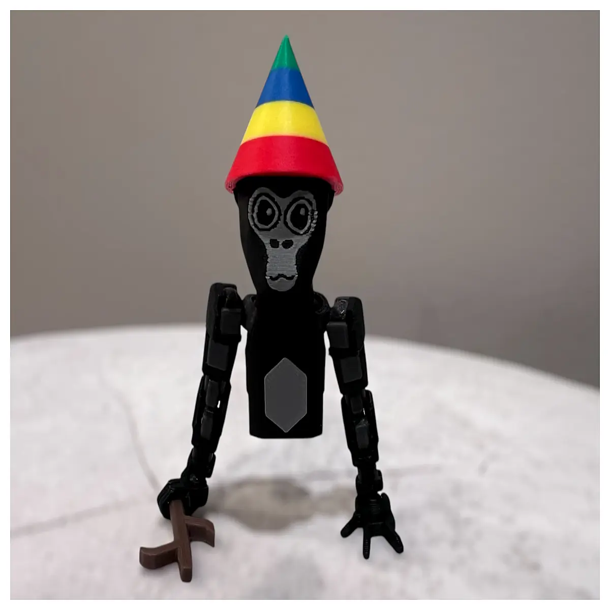 monkey number 13 party hat gorilla label doll costume for birthday pranks and funny animal themed celebrations