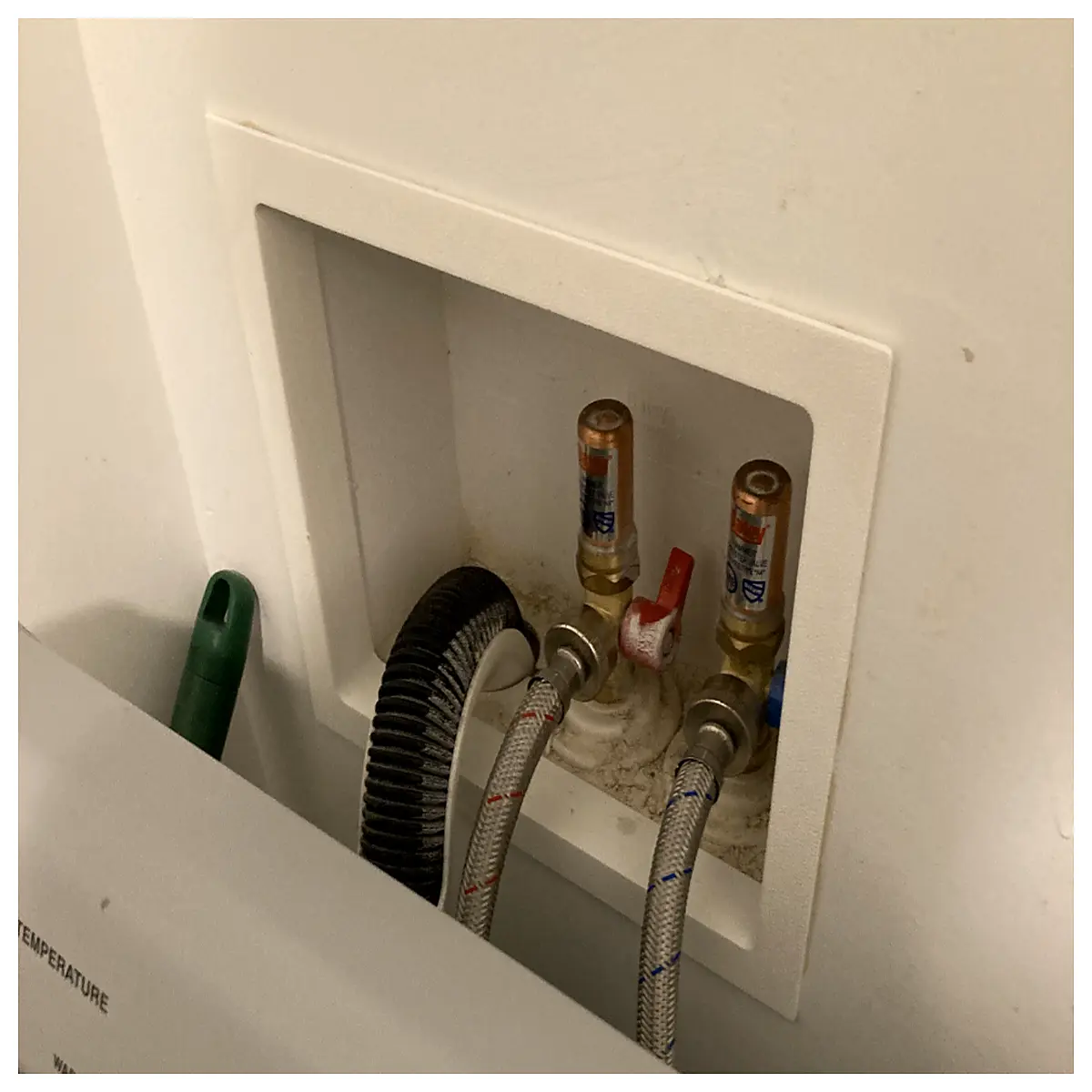 washing machine power socket cover flange waterproof electrical box protection plate for dryer outlet guard
