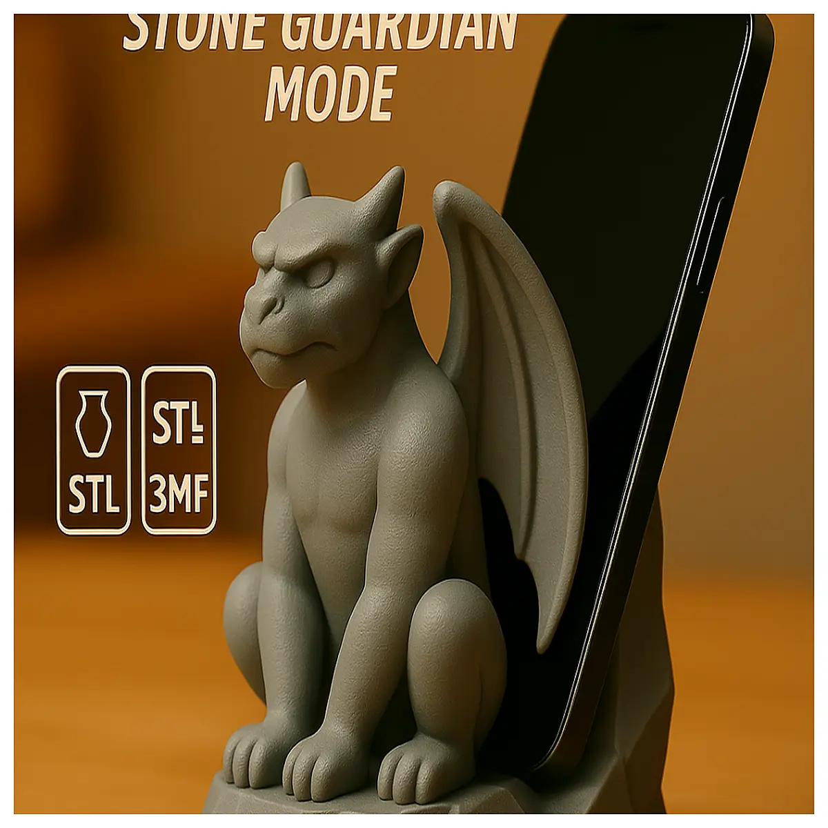 fun phone holder for desk home decor quirky gadget