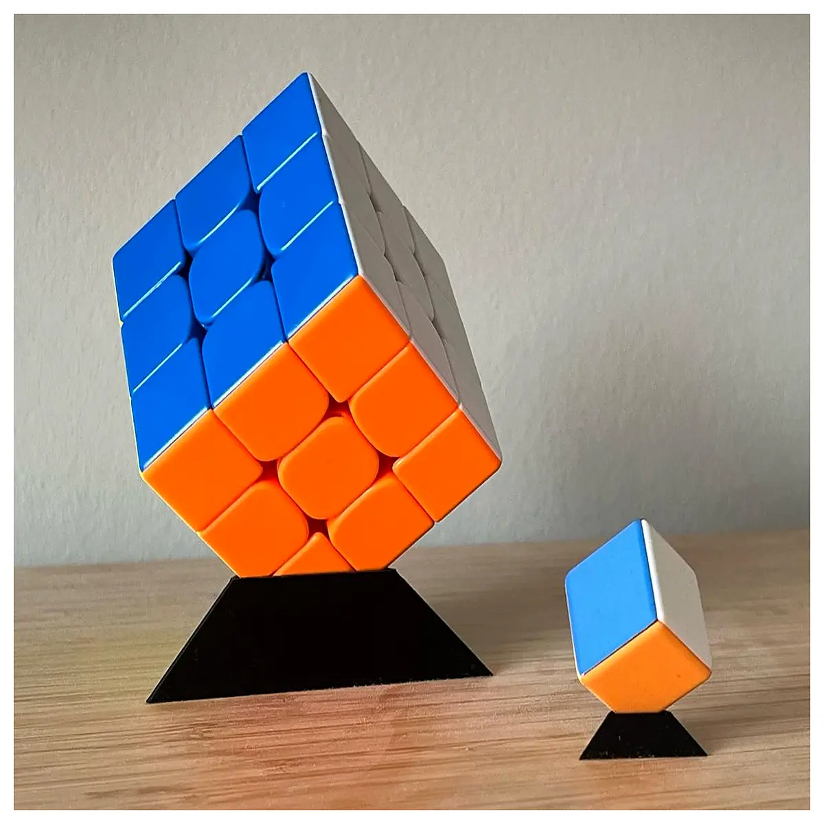 s cube holder rack for speedcubing collection