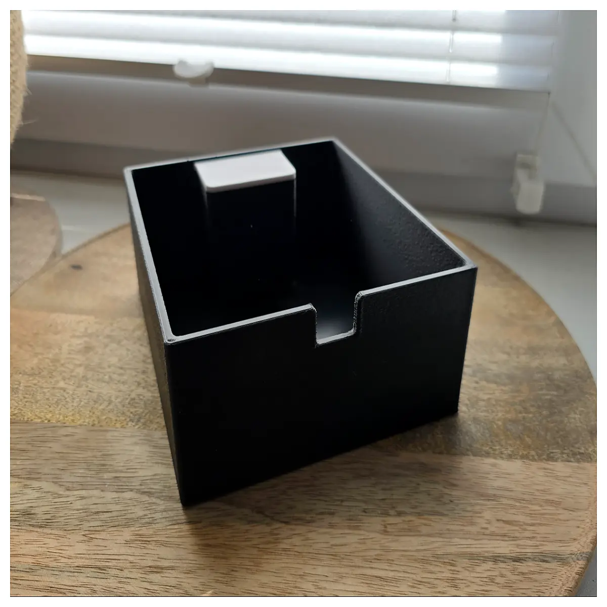 minimalist coffee grounds container for espresso machine counter sleek trash bin with lid for used pods dregs modern kitchen waste disposal