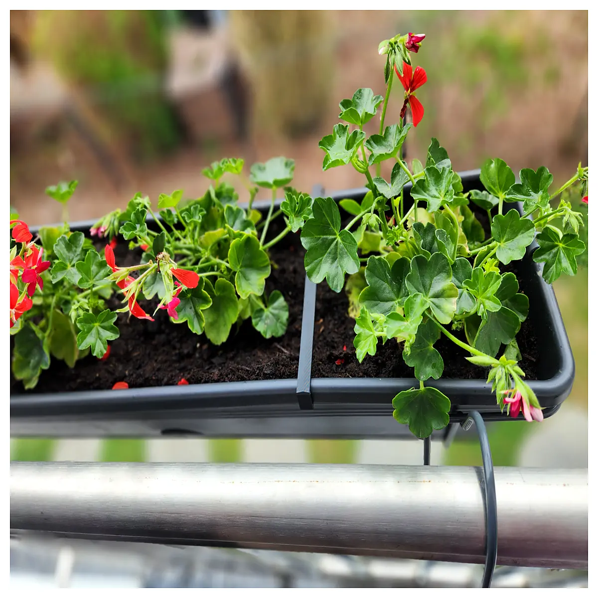 duty planter box support frame cross brace stabilizer for tall flower boxes outdoor garden reinforcement