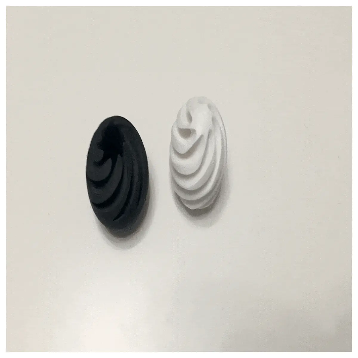 vortex spiral egg shape silicone for resin casting epoxy art jewelry making diy craft supplies geometric design