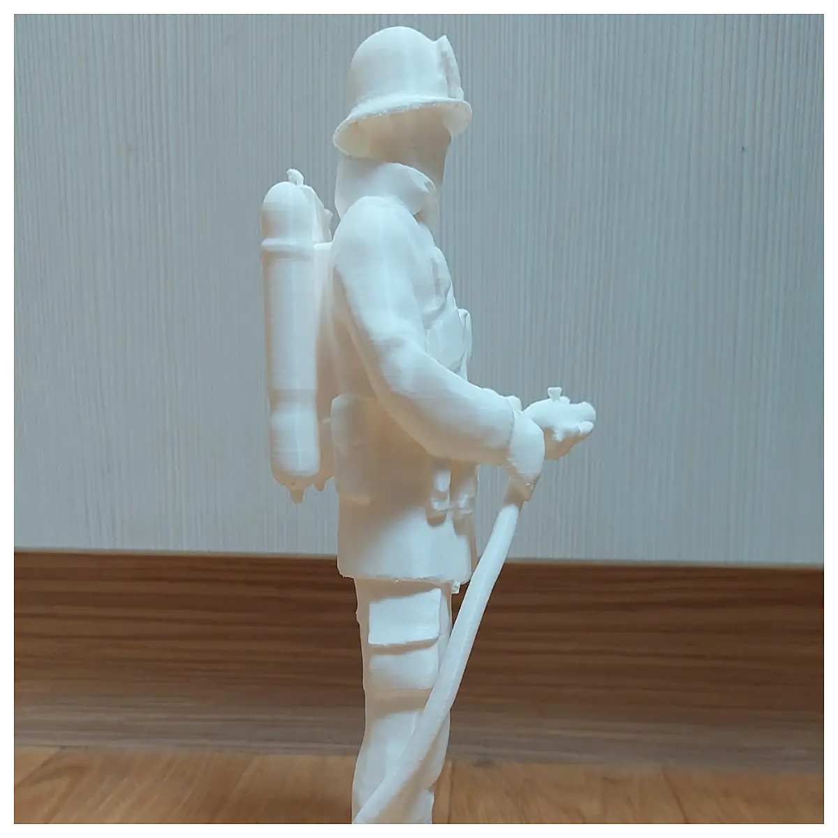 large firefighter action figure toy for boys big hero doll collectible