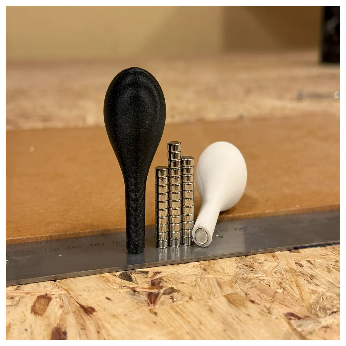 printed magnet insert tool precision alignment jig for neodymium magnets assembly fixture