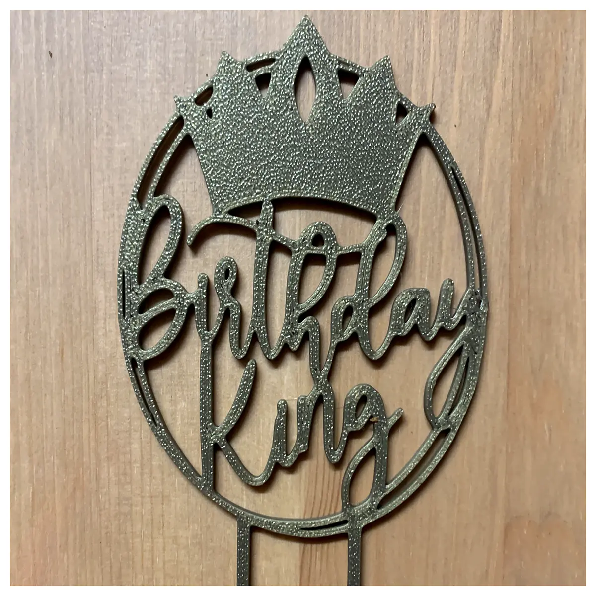 birthday king cake topper decoration royal crown cupcake toppers gold foil birthday party supplies edible sugar paste tiara for cakes