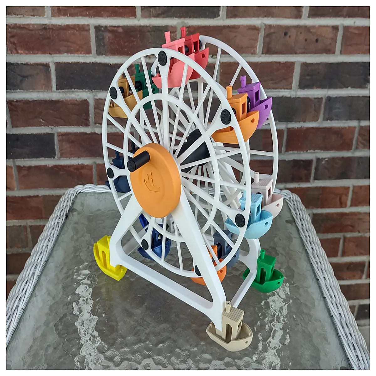 benchy ferris wheel benchy amusement park ride benchy carnival attraction design