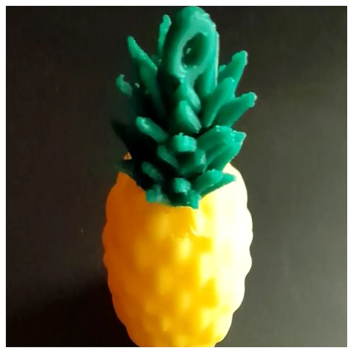 cute pineapple keychain for women men tropical fruit bag charm cute cartoon animal pendant funny gift idea