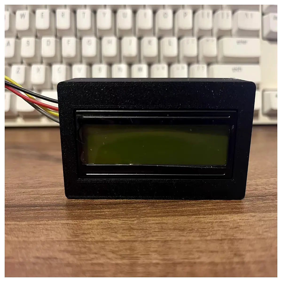 plastic enclosure case for lcd 1602a module protection housing box