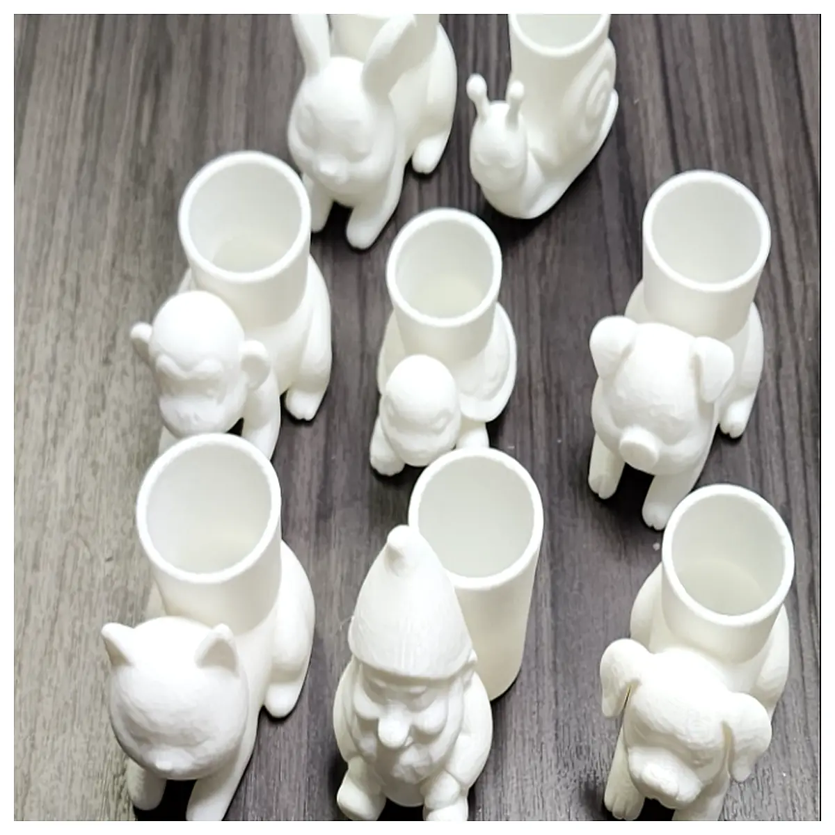 cute animal planter pots for succulents cactus indoor home garden decor