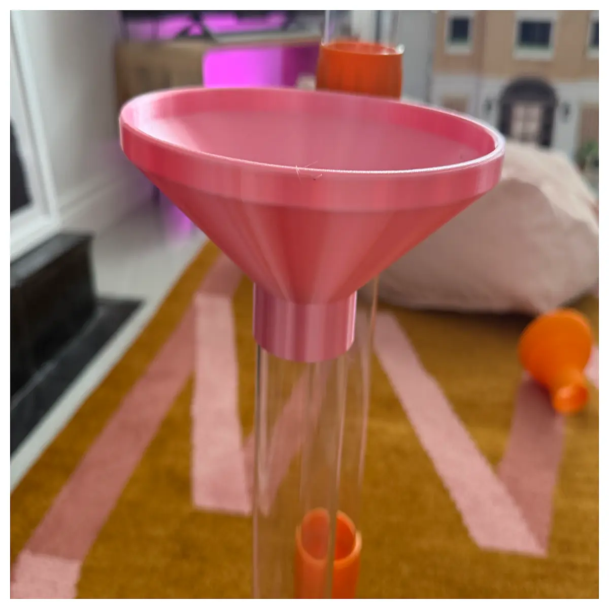 reinforced medical airway tube funnel for intubation anesthesia