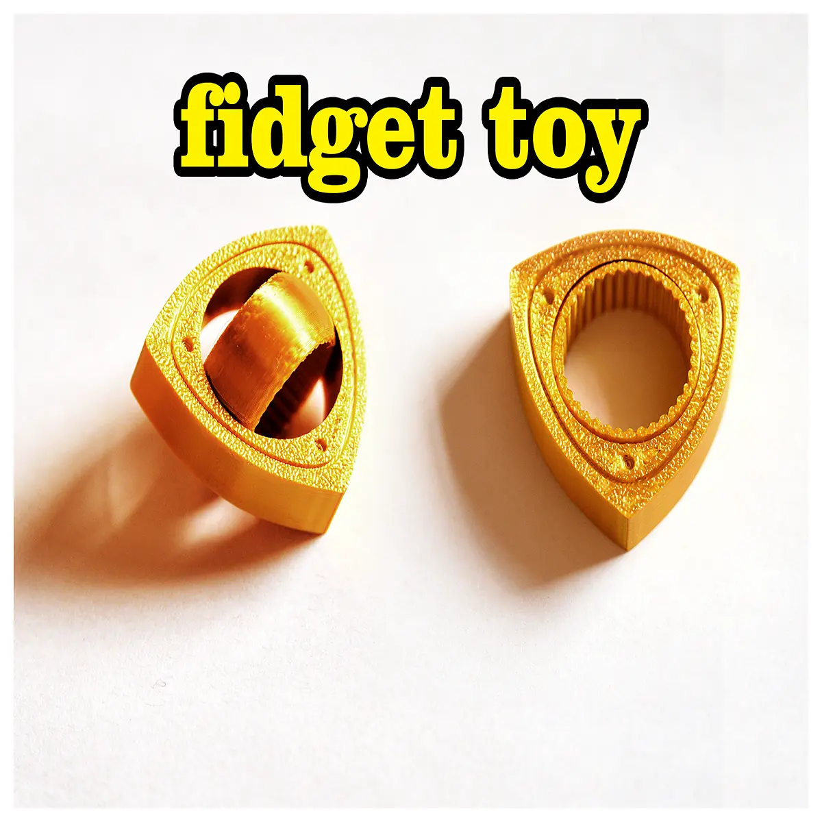 wankel engine finger spinner stress relief edc fidget toy metal rotary kinetic desk gadget anti anxiety