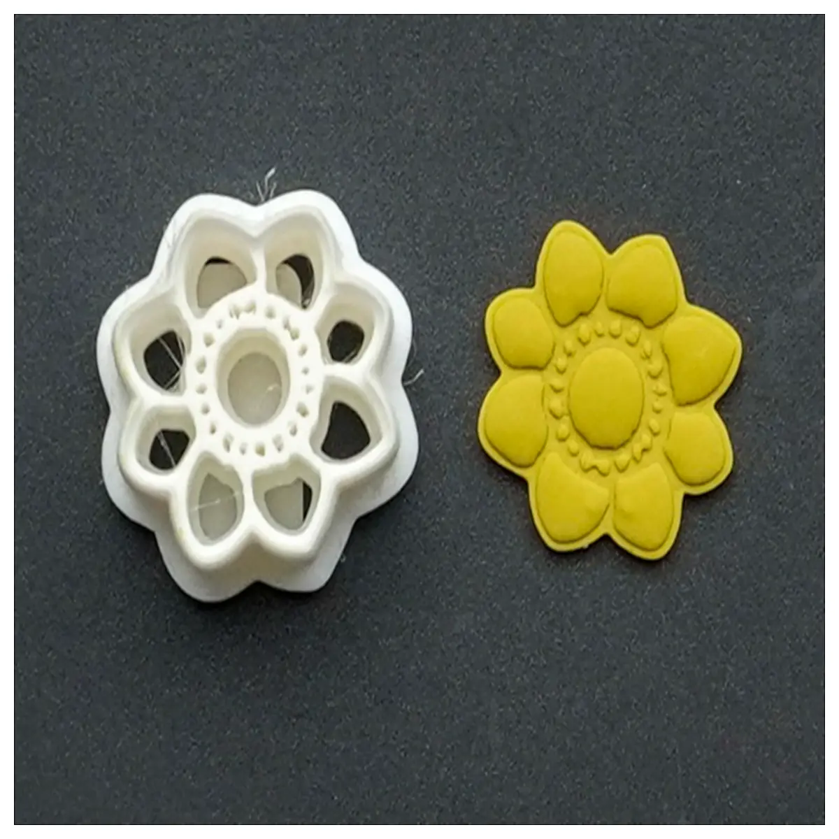 mini flower clay cutter for earrings necklace diy polymer jewelry making tools