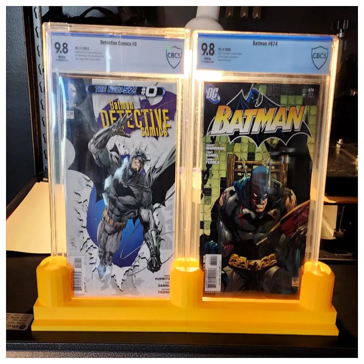 cgc comic book slab holder for graded comics shelf organizer