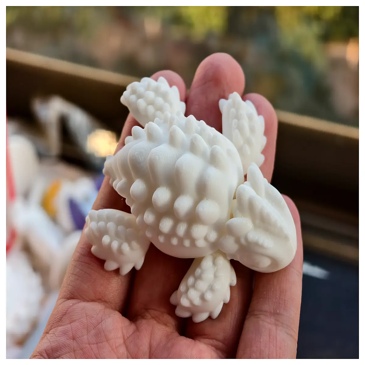 cute figurine for desk sea animal keychain charm ocean life home decor gift