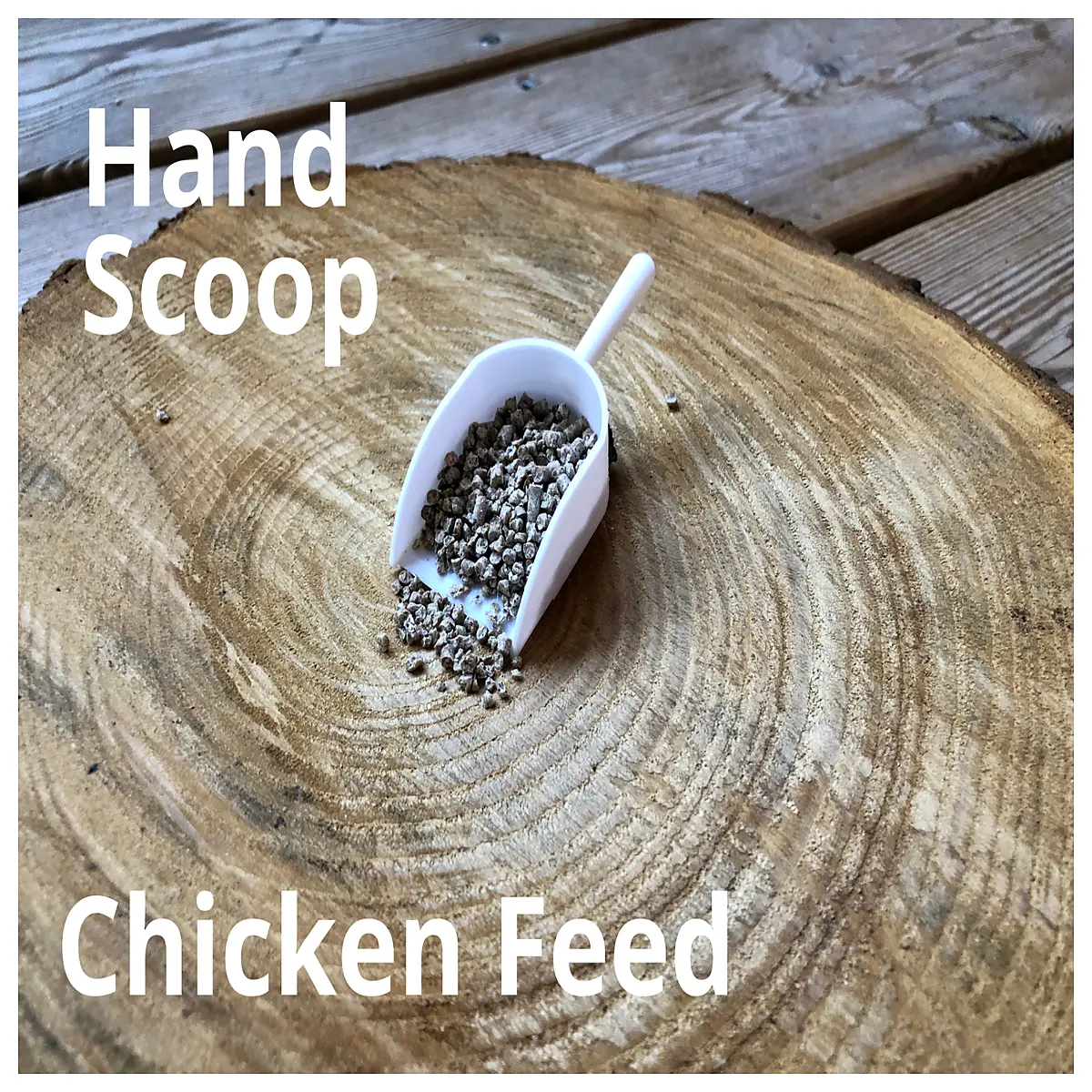 manual poultry scoop feed shovel for chickens ducks geese bulk grain handling tool