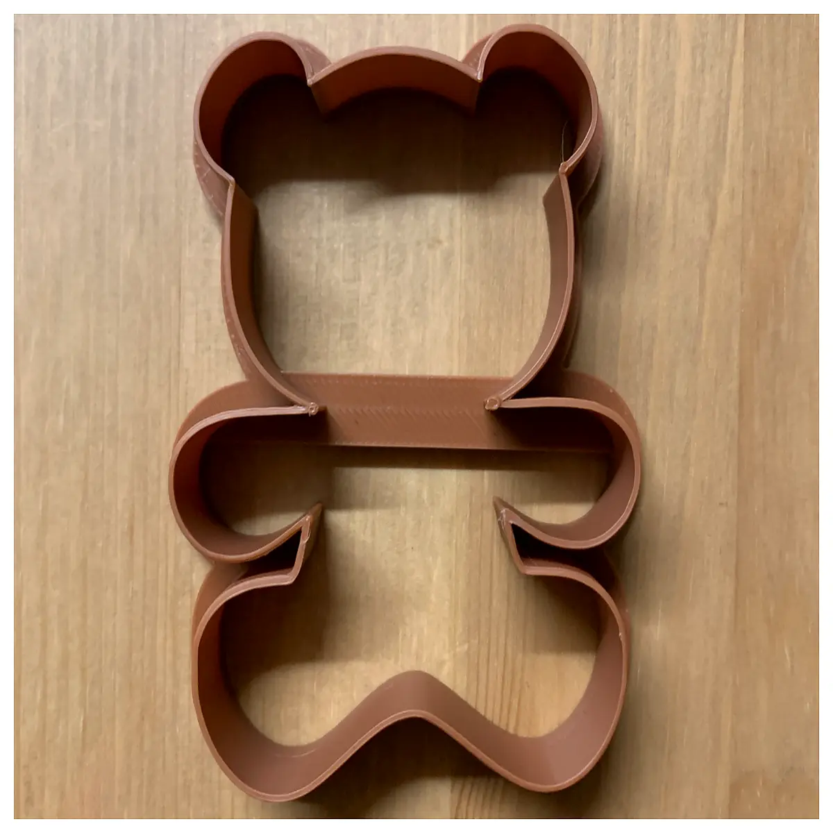 cute teddy bear cookie cutters stainless steel baking molds for christmas holiday treats