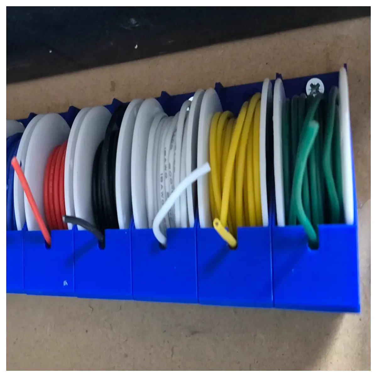 duty wire reel holder for extension cord spool organizer cable winder storage rack