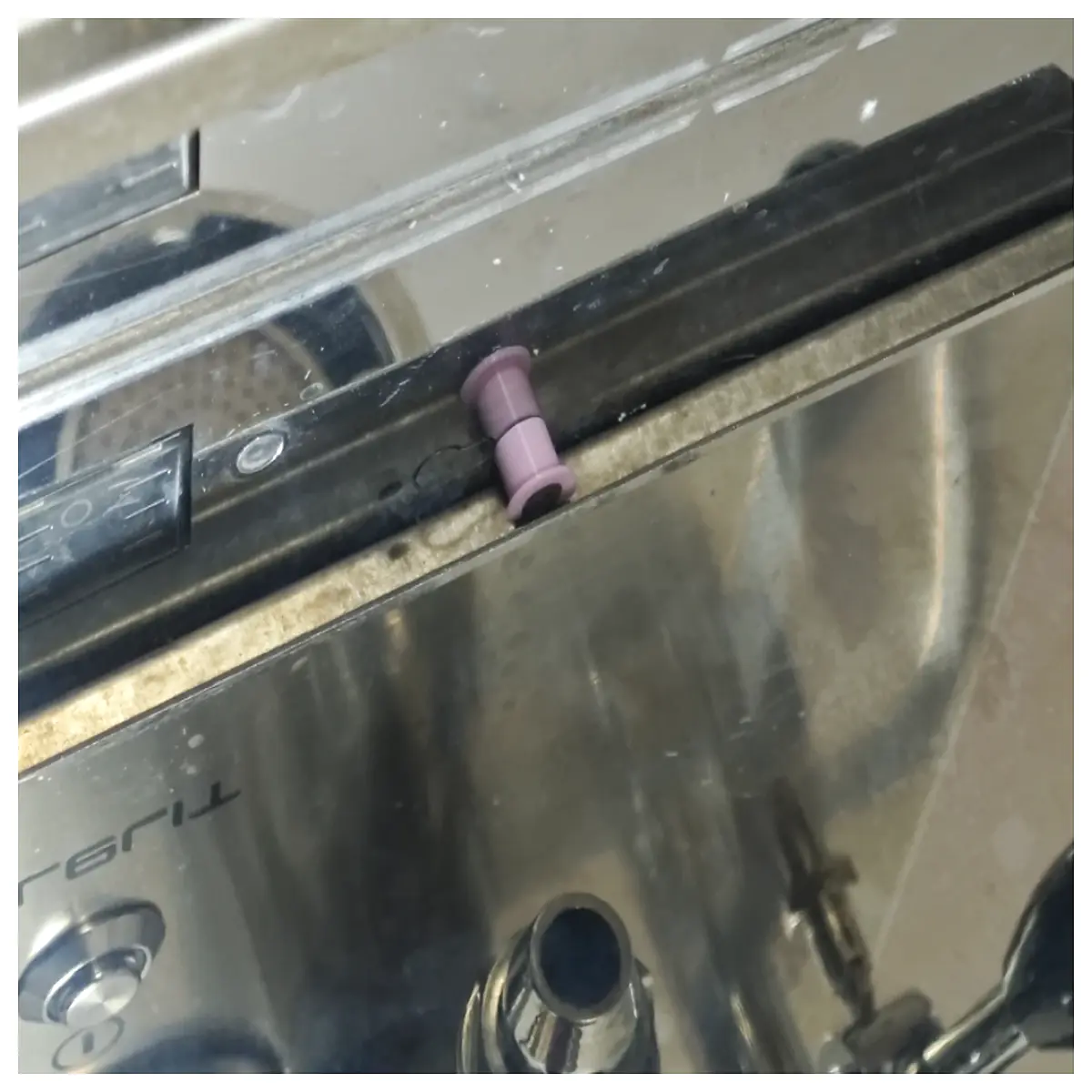 lelit mara x drip tray leak repair spare parts fix water pooling under machine espresso maker maintenance