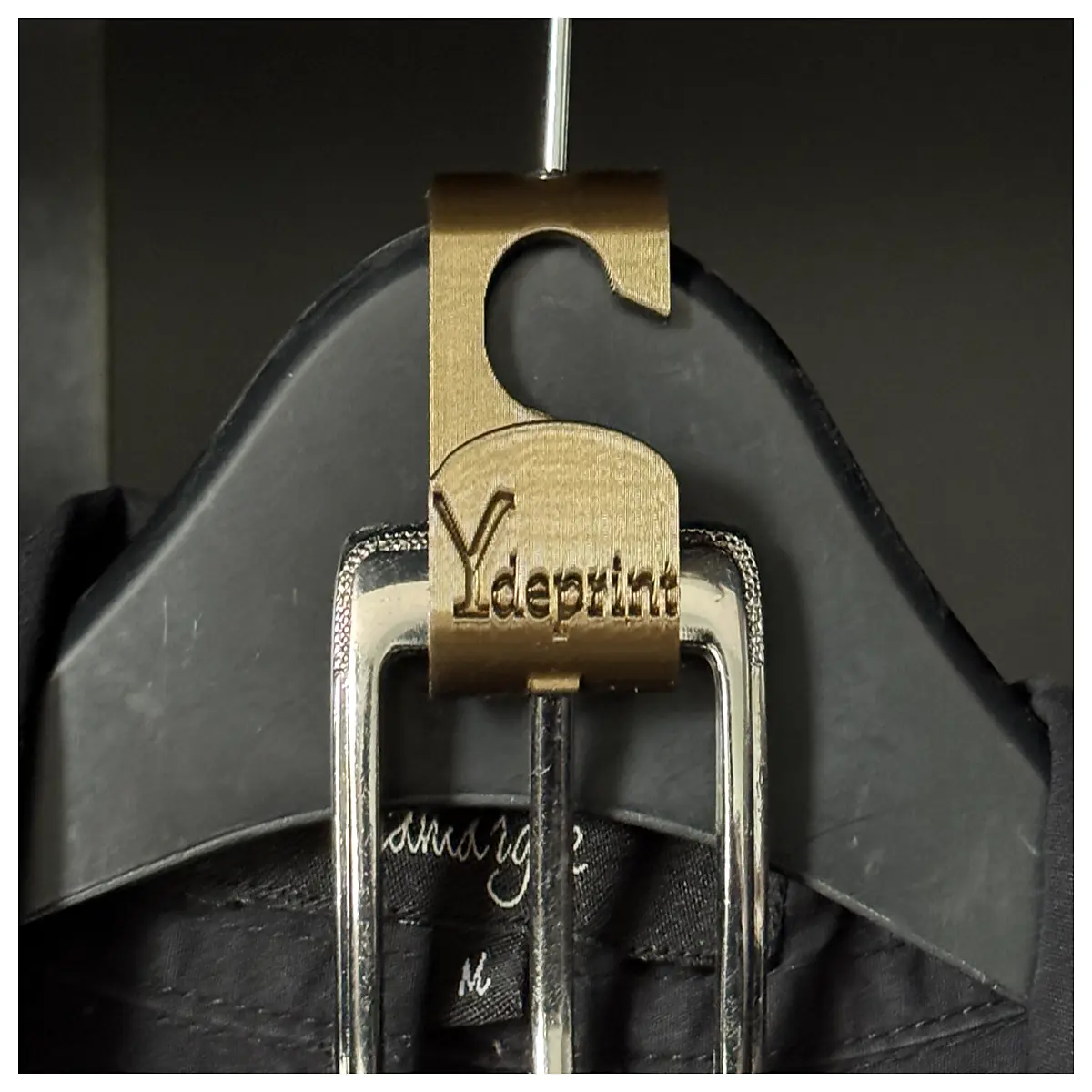 3 in 1 belt hanger organizer rack for closet storage multi way strap holder to creases and save space