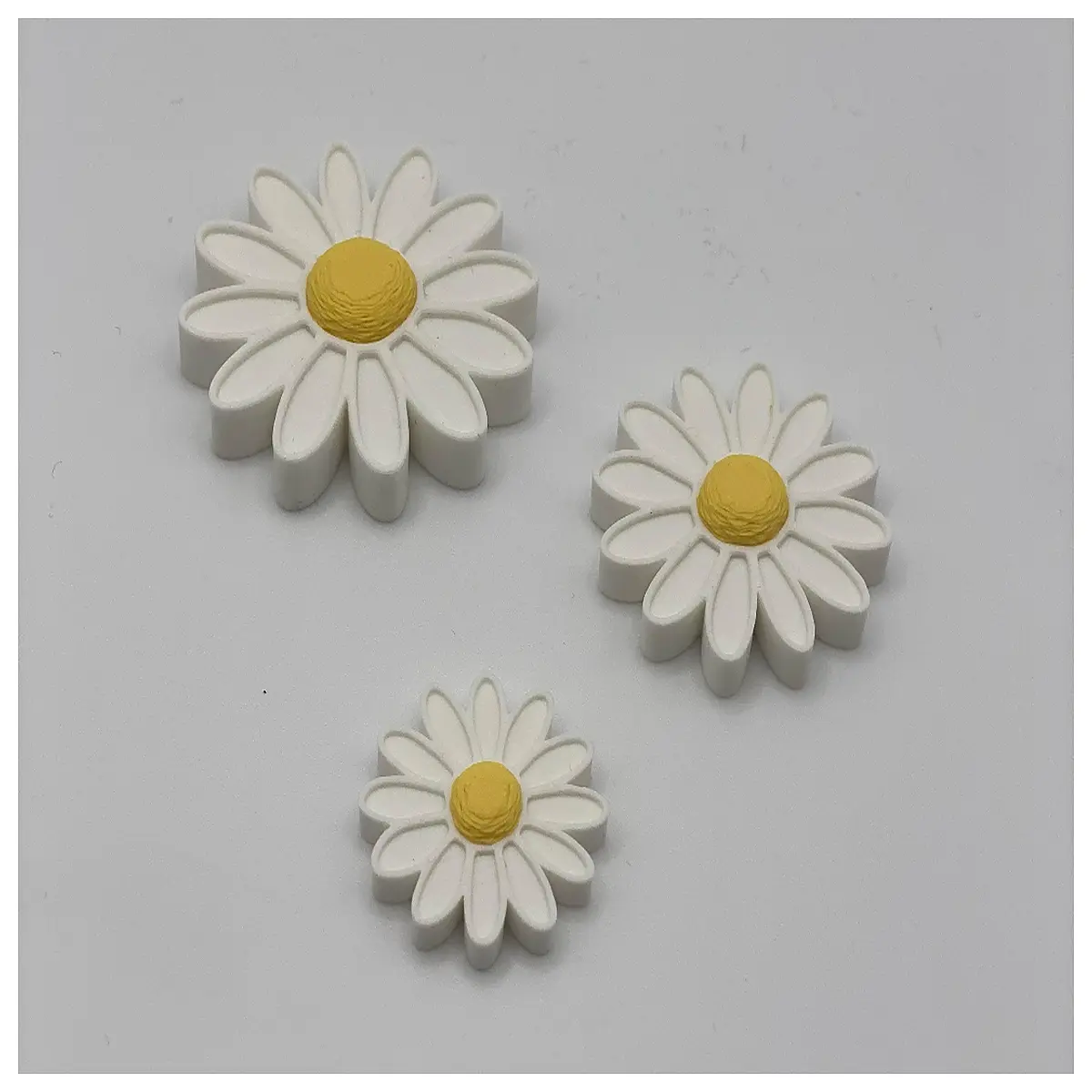 cute daisy magnet for fridge floral flower sticker organizer cute kitchen decor gift