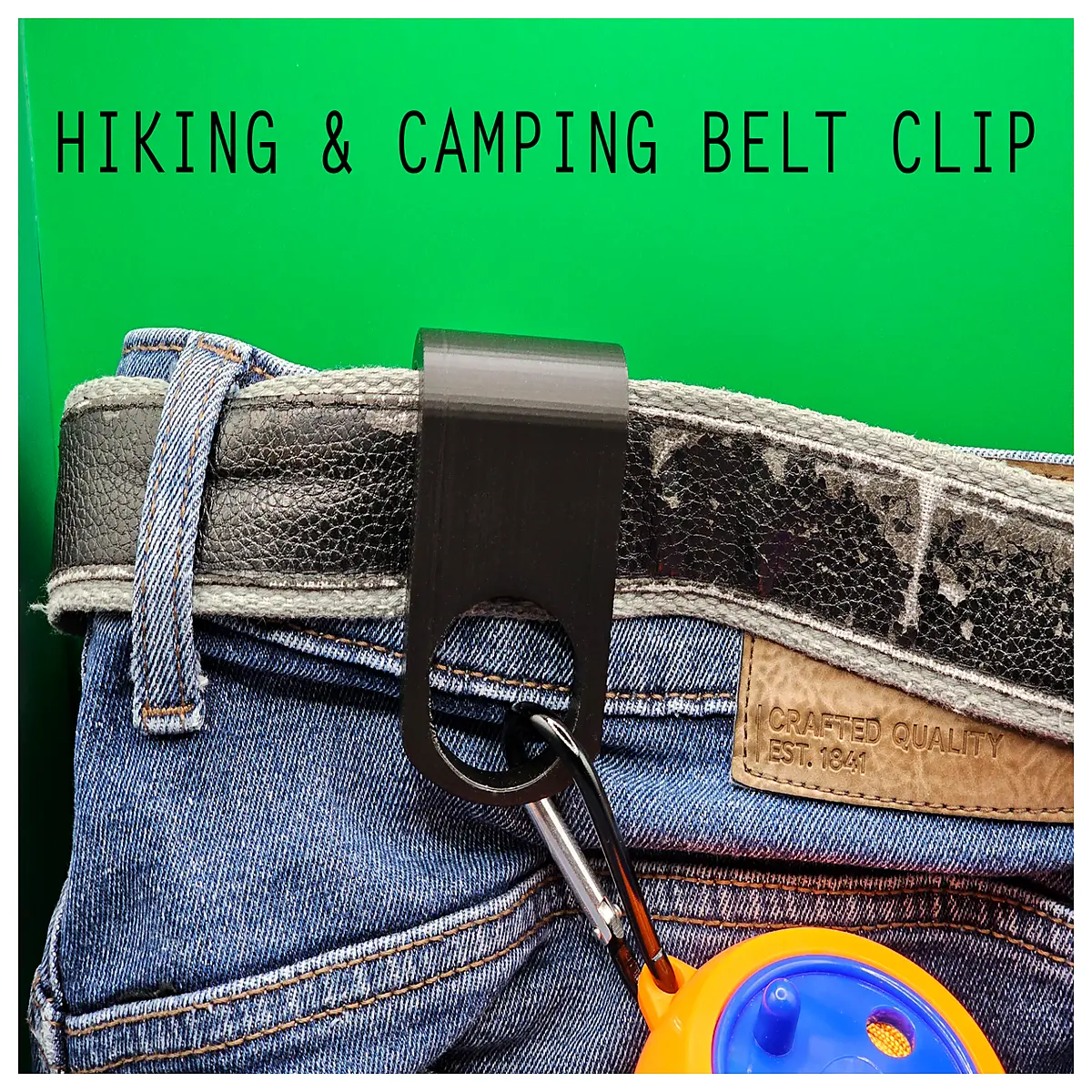 tactical belt clips for hiking camping gear durable carabiner keychain holders outdoor utility pouch straps