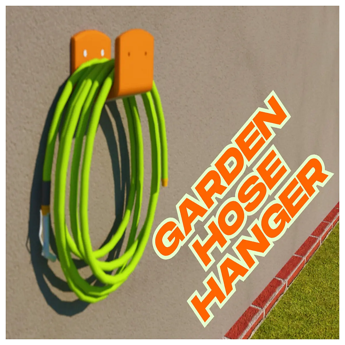 duty garden hose reel holder wall mount organizer storage rack for outdoor coiling