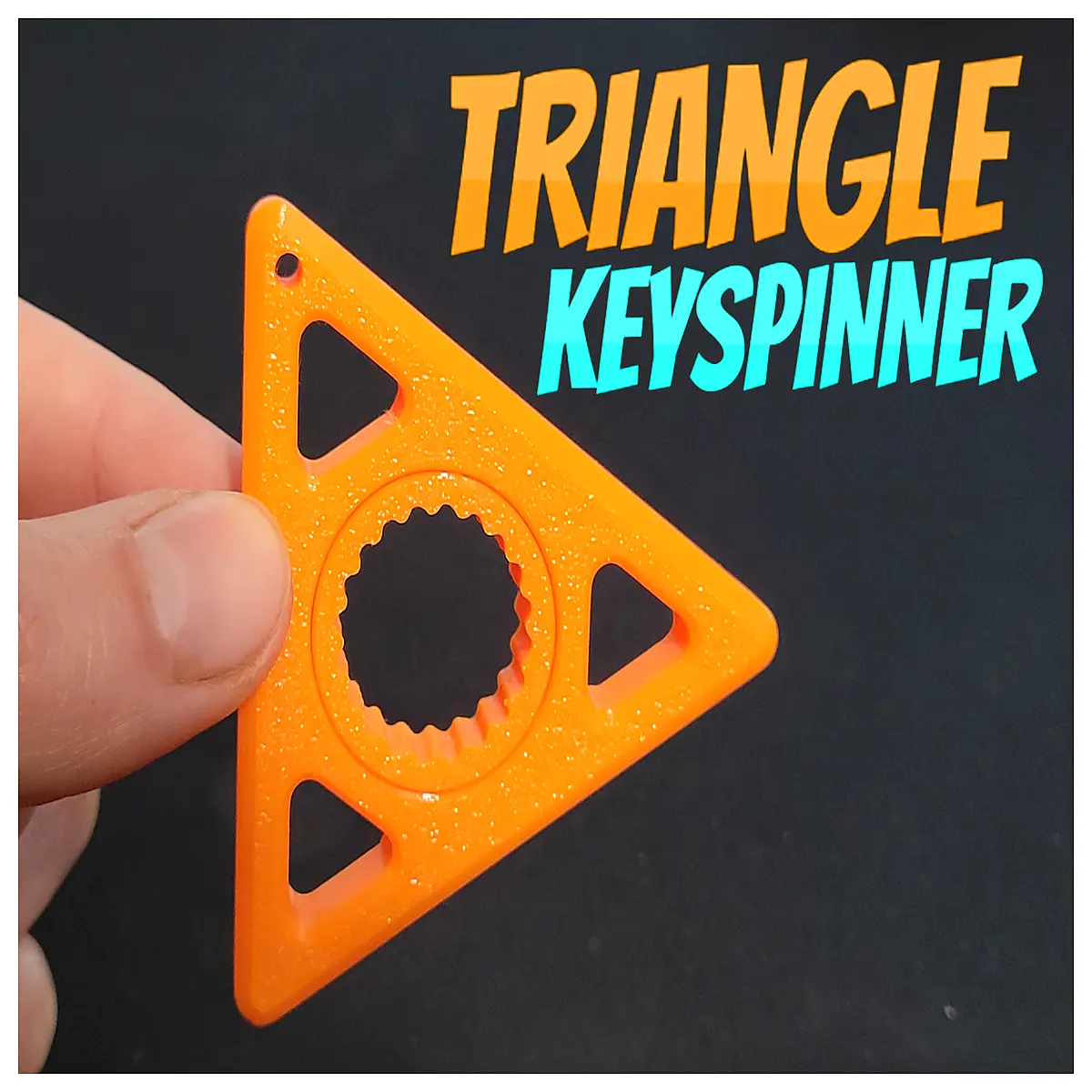 fidget spinner keychain with spinning ring anti anxiety stress relief toy for pocket carry durable metal fidget tool