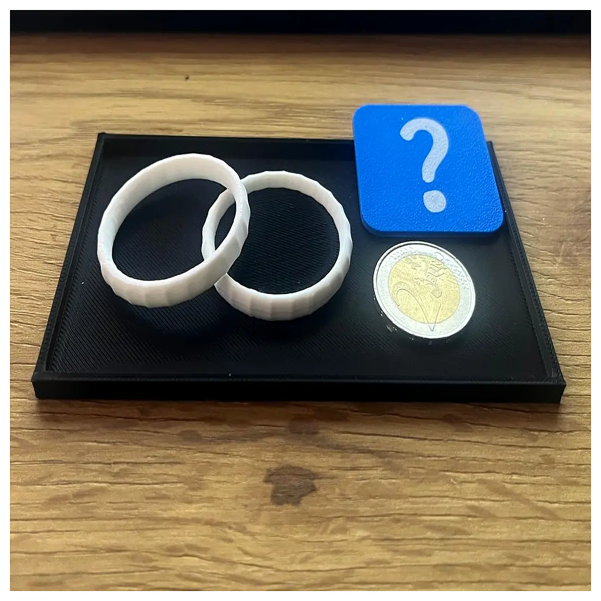 professional ring illusions invisible link rings for stage performance mentalism props mystery tricks