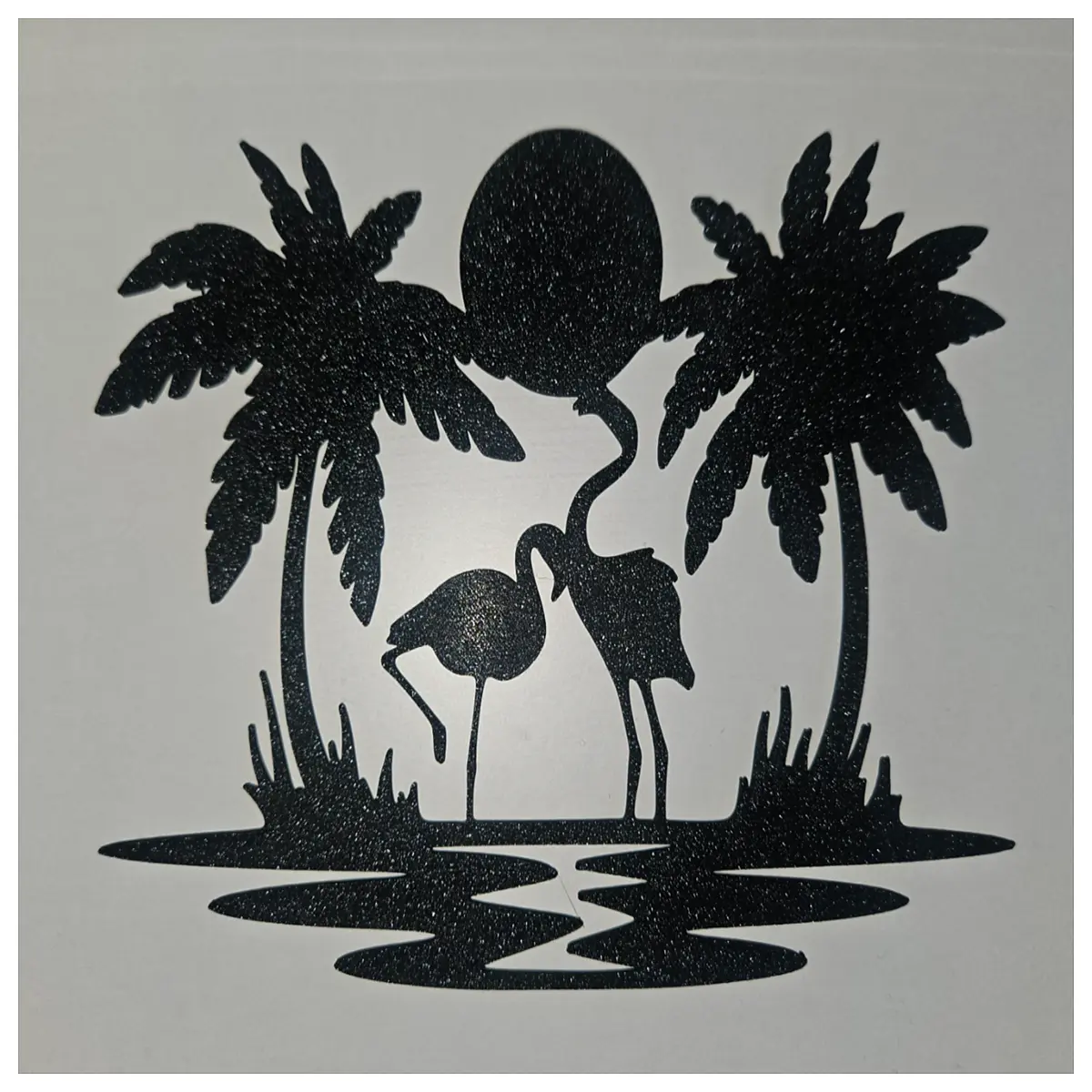 tropical flamingo wall art decor flamingo photo backdrop for party pink bird nursery room decoration