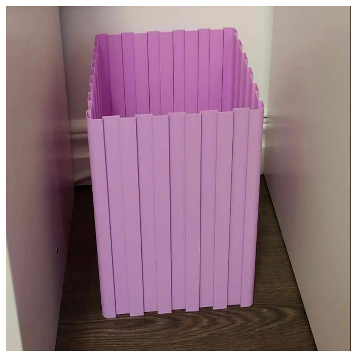 large trash can style vase for home decor industrial chic planter pot with lid modern minimalist storage bin flower holder